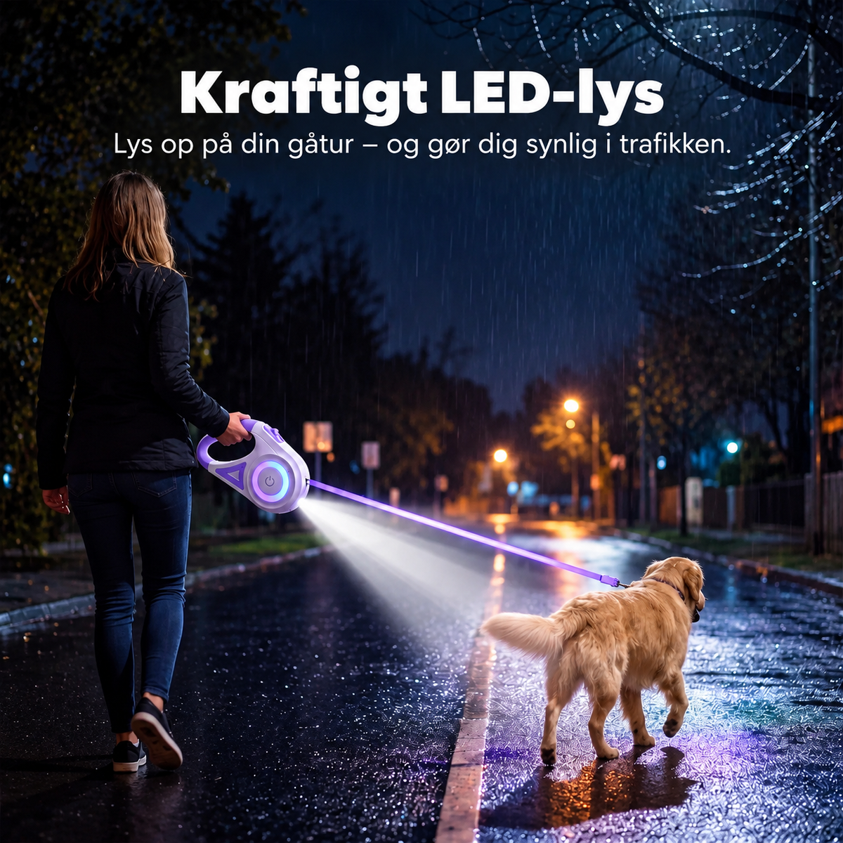 LumiLeash™ – hundesnor med lys