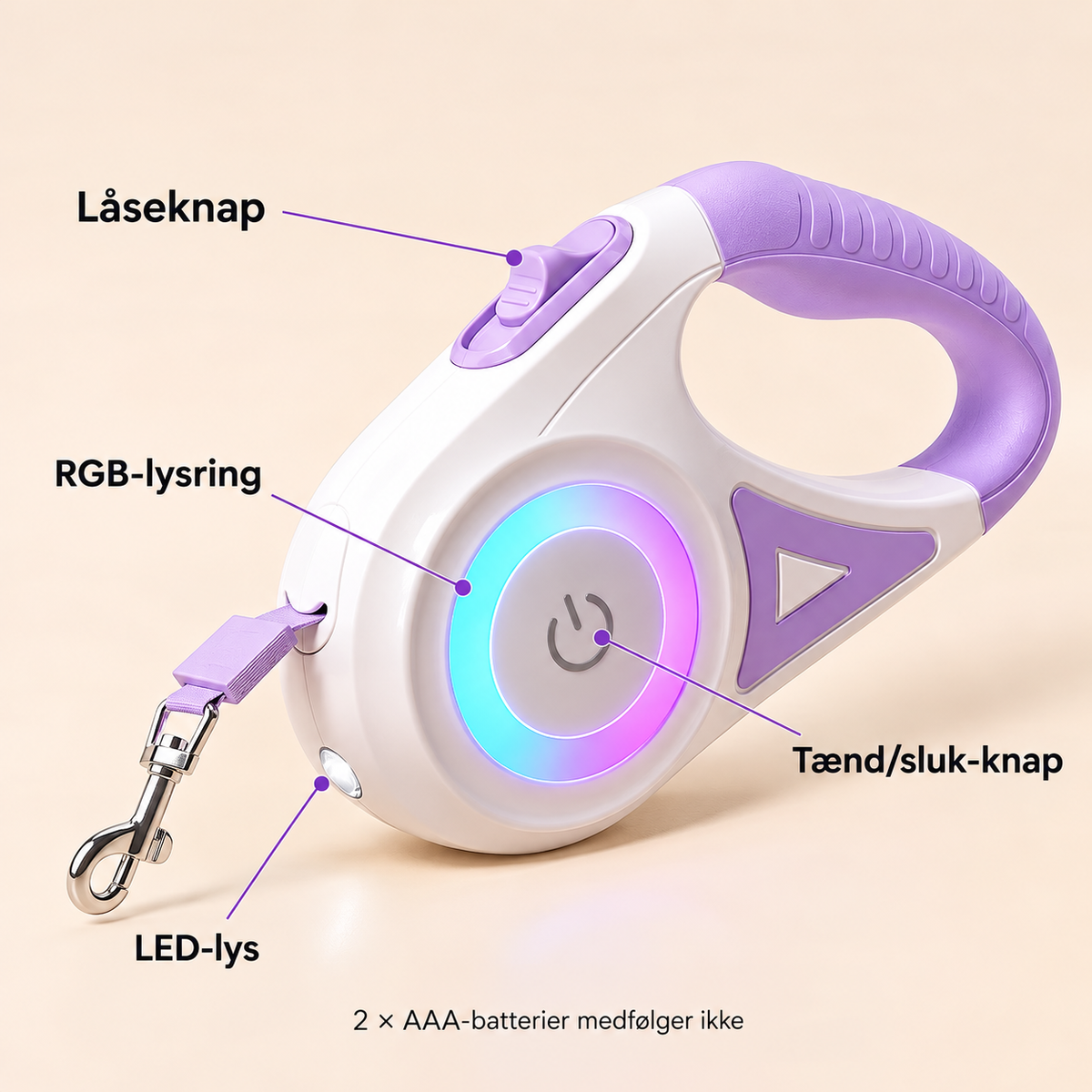 LumiLeash™ – hundesnor med lys