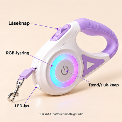 LumiLeash™ – hundesnor med lys