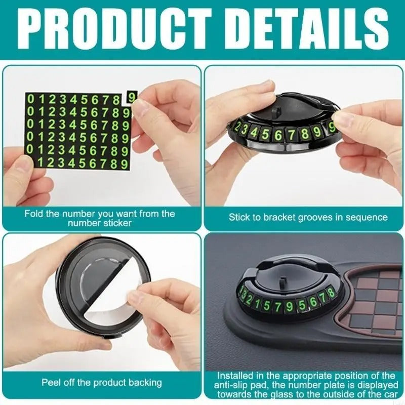 Holder360° DashboardMat 1+1 GRATIS: Universel Antiskrid Instrumentbræt Telefonholder Måtte