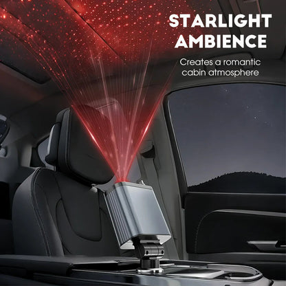 ✨Lynhurtig 4-i-1 Biloplader 90W – med Optrækkelige Kabler & Hyggeligt Stjernelys 🚗🌌
